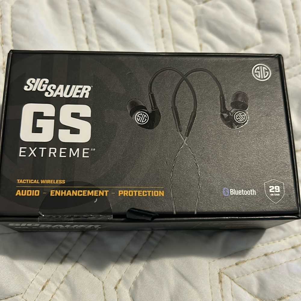 New SIG SAUER - GS EXTREME 2.0 - EARBUDS